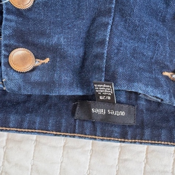 Womens size 8/29 autres filles jeans - Picture 3 of 4